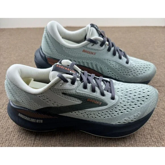 Brooks Adrenaline GTS 24 Shoes Women's 6.5 B Mercury Ebony Copper Running - Picture 2 of 12